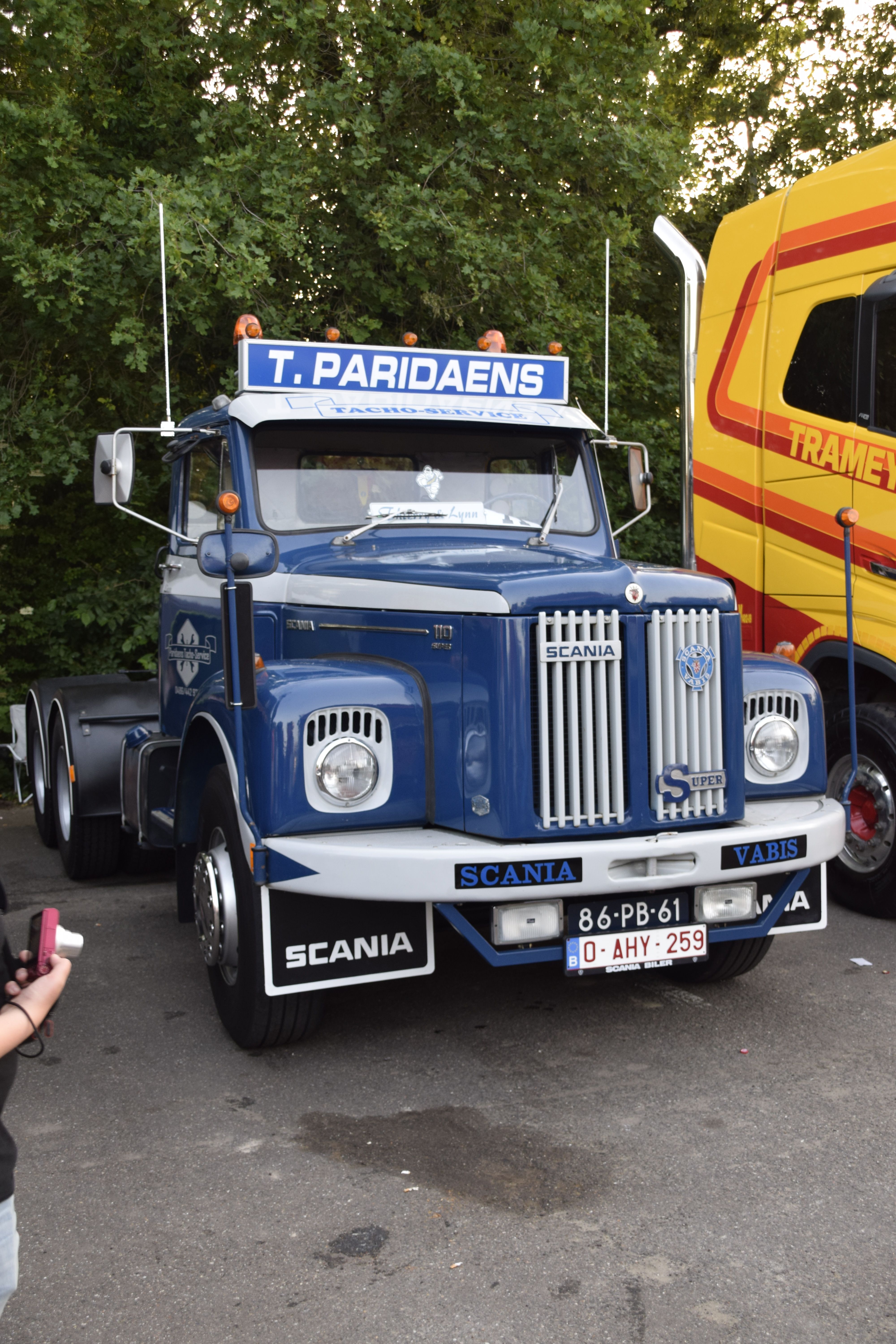 Truckfoto: Scania, T. PARIDEANS, Trekker, Putte Lights on