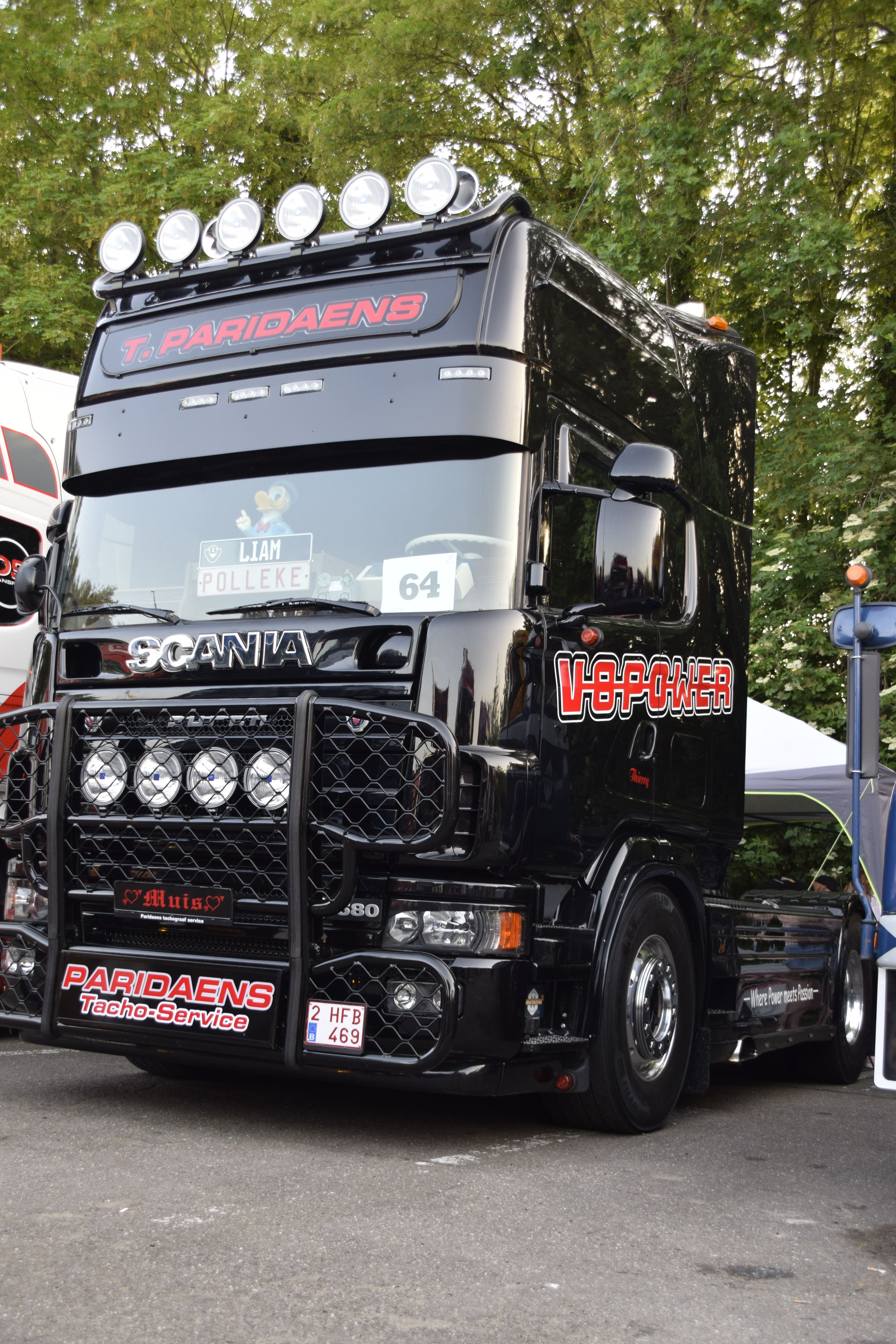 Truckfoto: Scania, T. PARIDEANS, Trekker, Putte Lights on