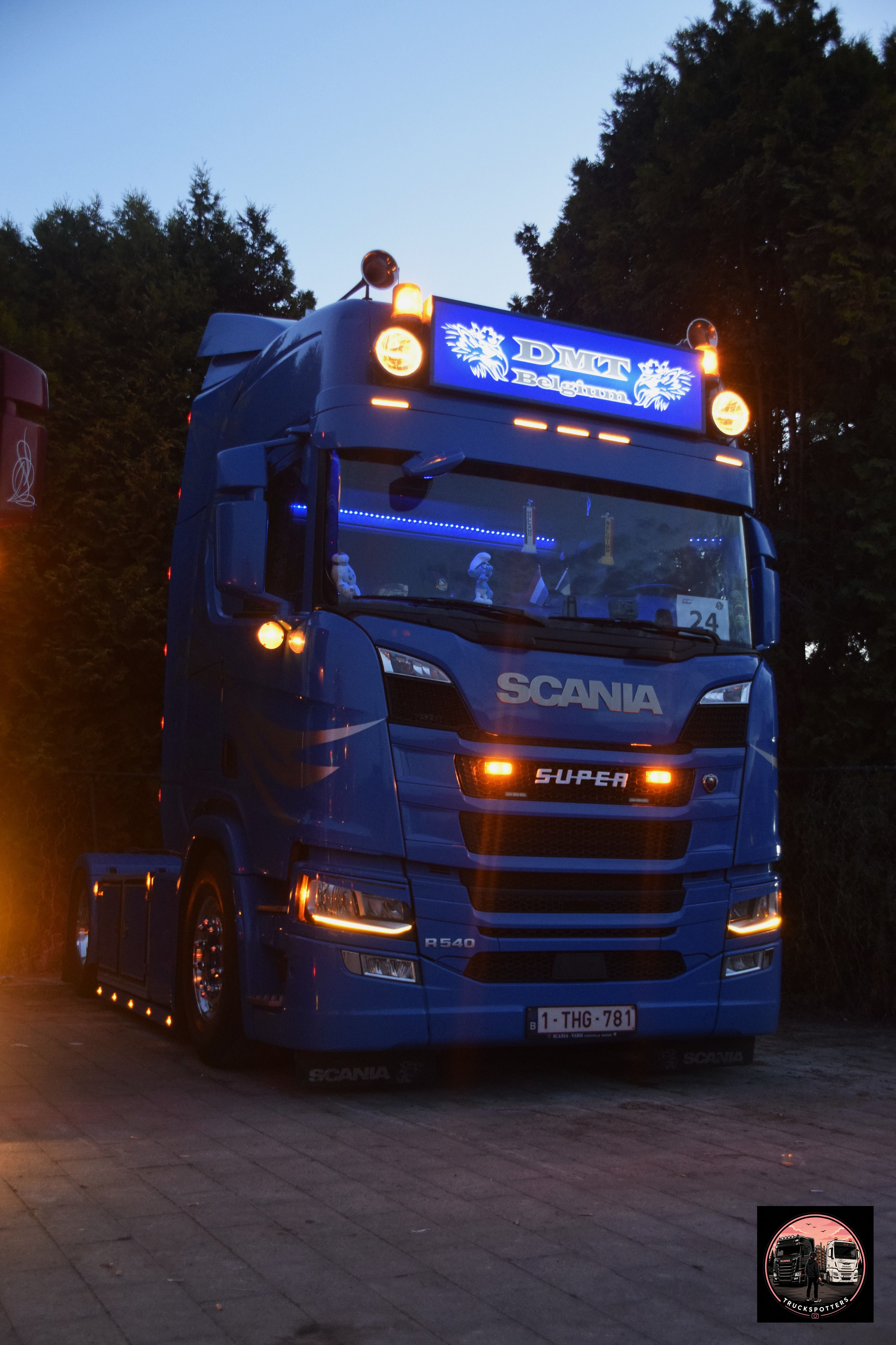 Truckfoto: Scania, Trekker, Lubbeek, DMT