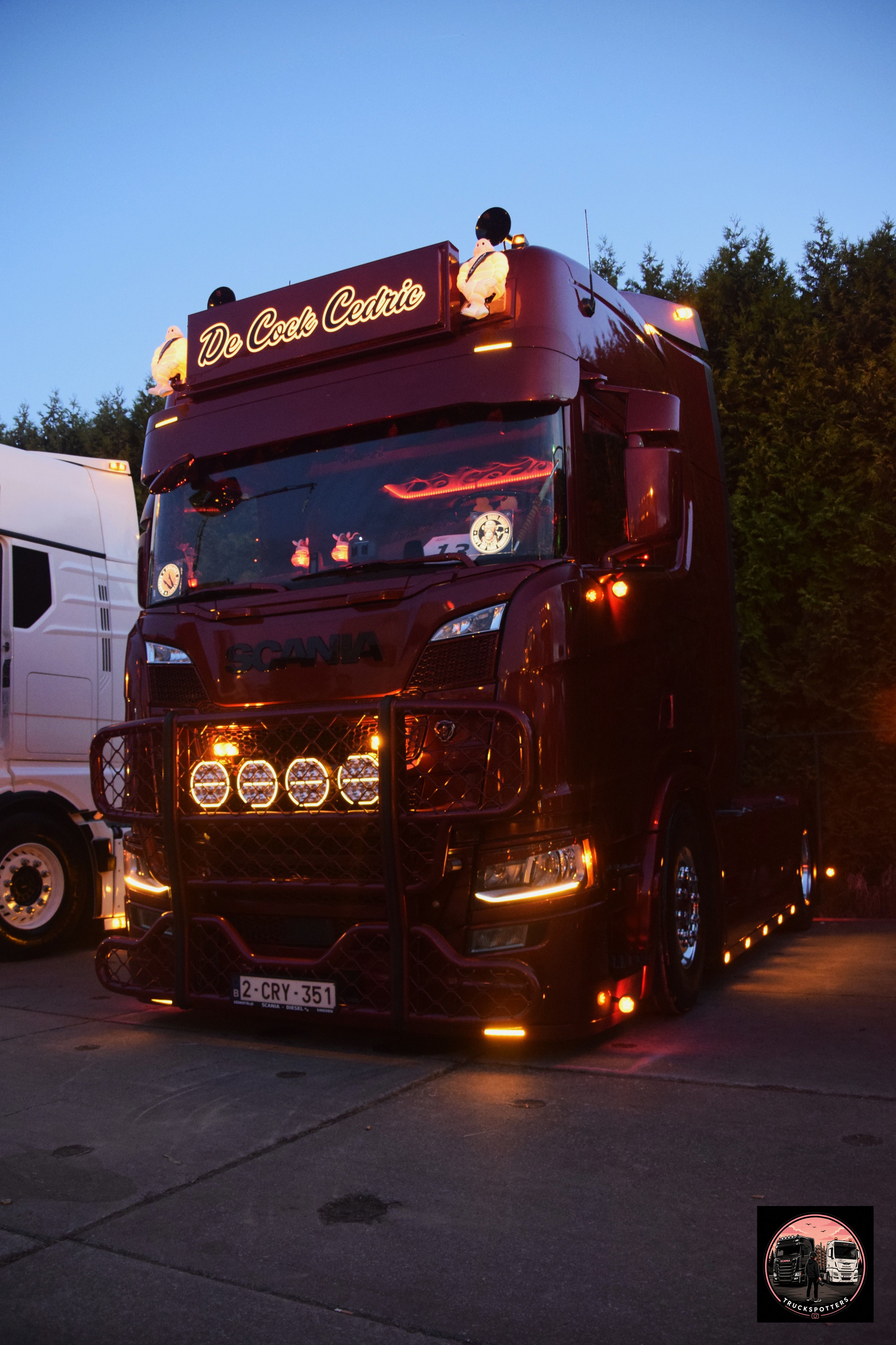 Truckfoto: Scania, Trekker, Lubbeek, De Cock Cedric