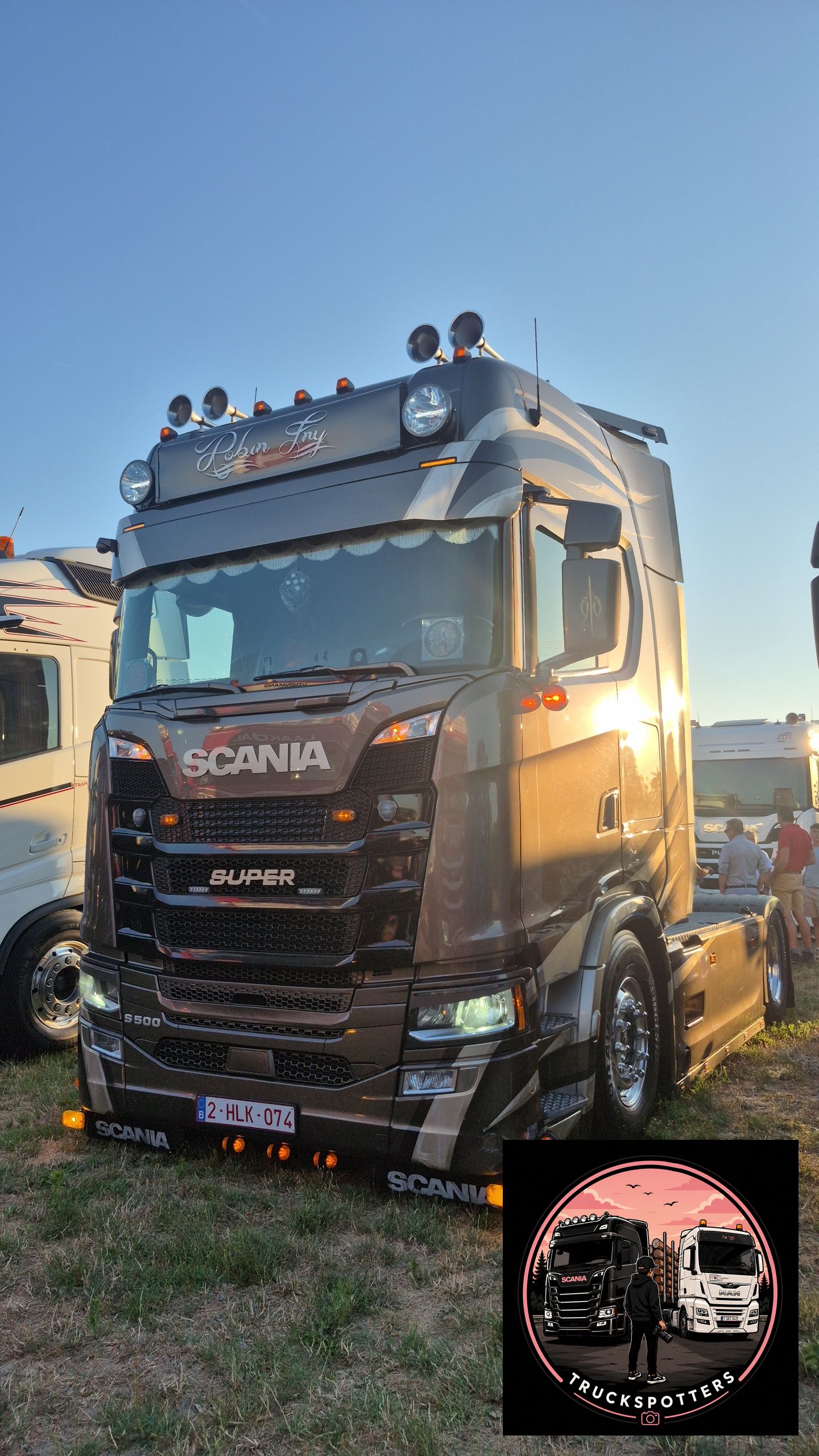 Truckfoto: Trekker, Robin Fry, Borgloon