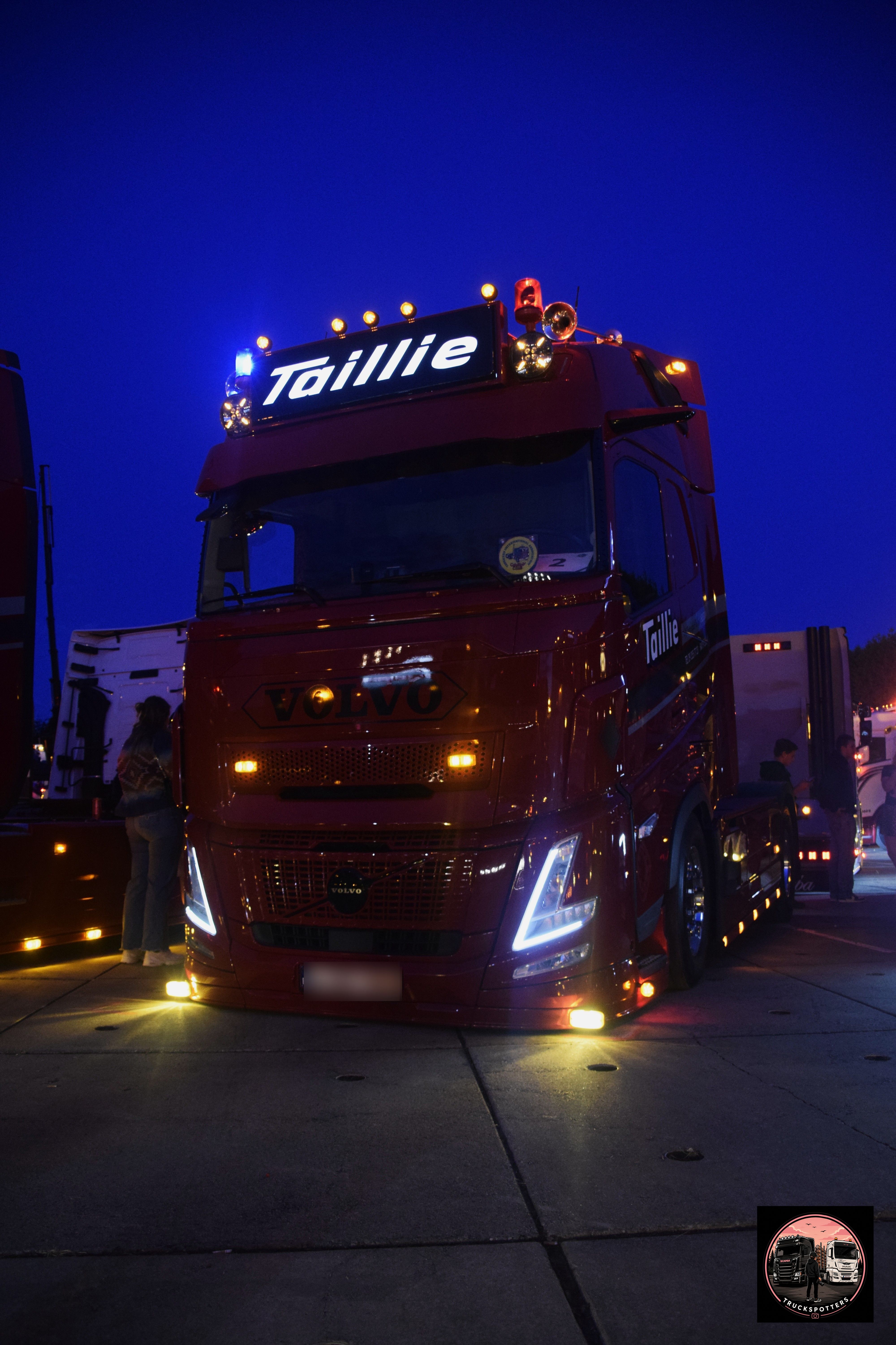 Truckfoto: Volvo, Trekker, Taillie, Lubbeek