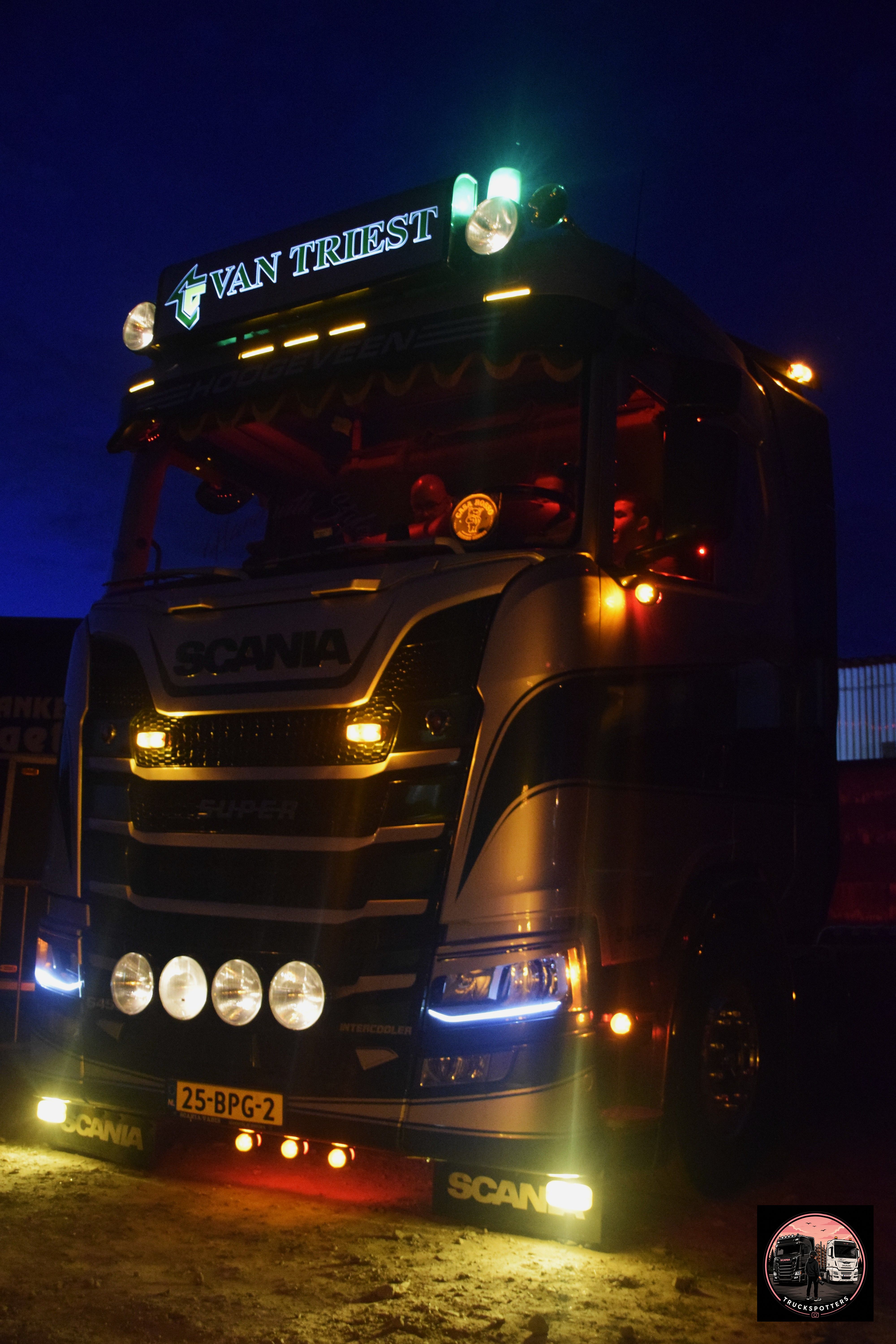 Truckfoto: Scania, Trekker, Lubbeek, Van Triest